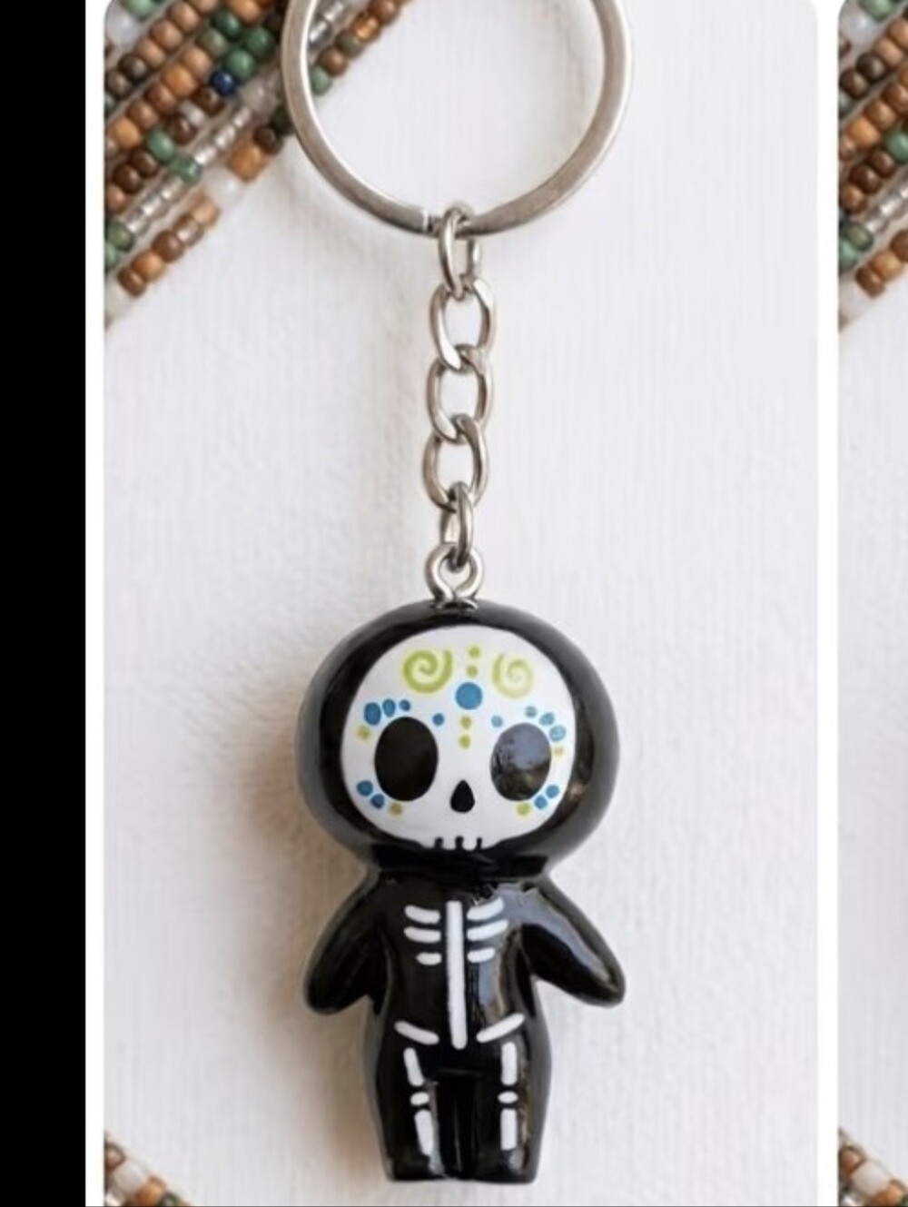 Day of the Dead (Día de los Muertos) Bag Charm/ Keychain NEW